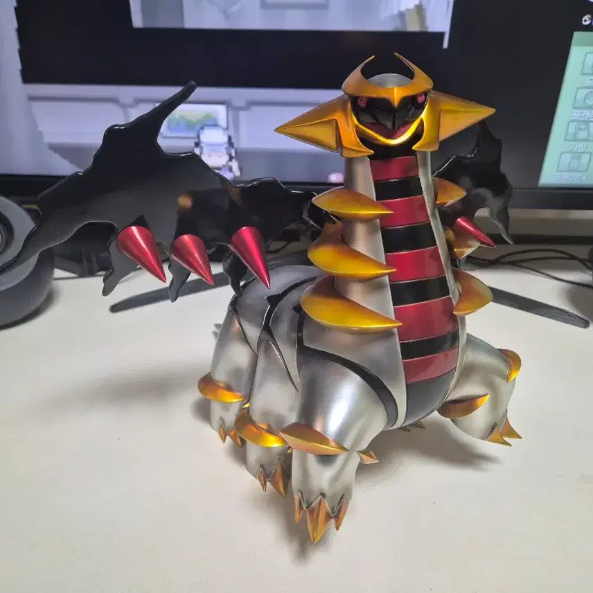 [BUNJANG] Pokémon Scale World AYS Giratina Another Forme Metal Version Resin Figure / 포켓몬 스케일월드) AYS 기라티나 메탈 버전 레진 피규어 판매