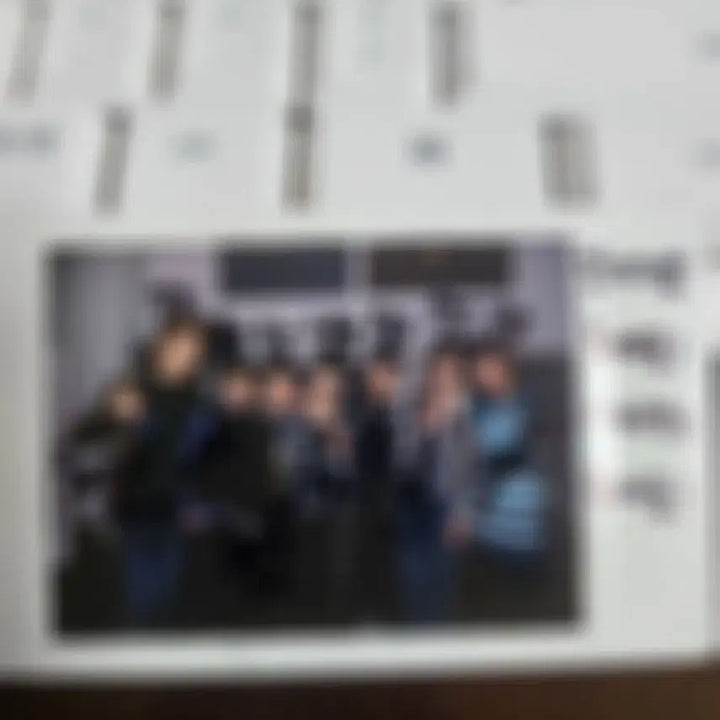 [BUNJANG] A-JAX Signed Group Polaroids / 에이젝스 단체 싸인 폴라