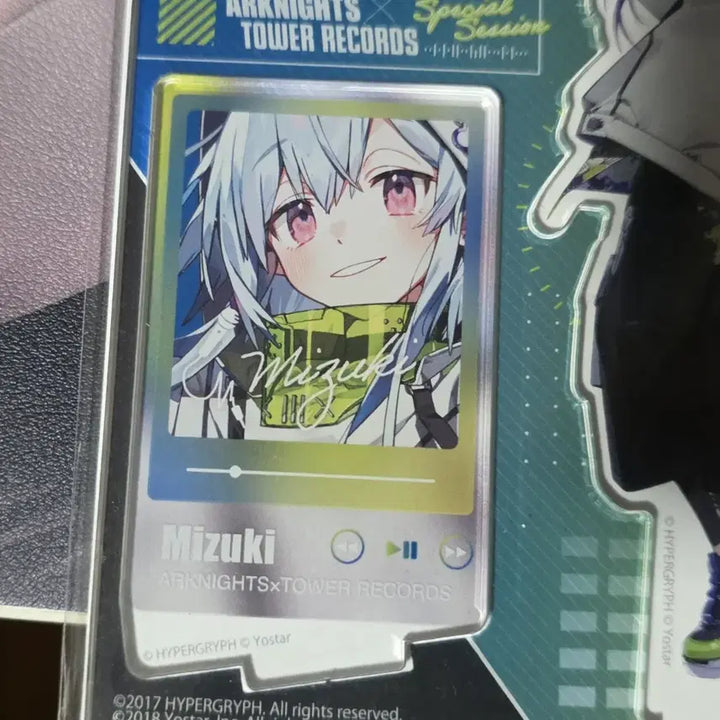 [BUNJANG] Arknights Tower Records Mizuki Acrylic Stand / 명일방주 타워레코드 미즈키 아크릴 스탠드 판매