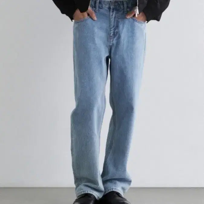 [BUNJANG] Musinsa Standard Straight Denim Pants / 무신사스탠다드 스트레이트 데님 팬츠 30