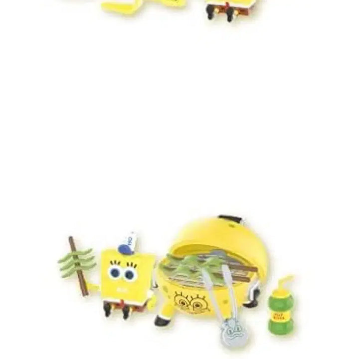 [BUNJANG] Pop Mart SpongeBob BBQ Figure / 팝마트 스폰지밥 바베큐