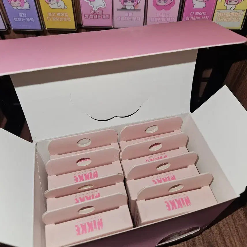 [BUNJANG] Niche Dororong Acrylic Charm Lucky Charm Set / 니케 도로롱 키링 행운부적 8종 판매합니다.