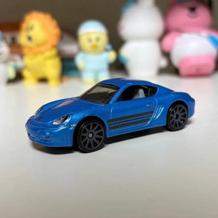[BUNJANG] Hot Wheels Porsche Cayman Blue Diecast Car / 핫휠 포르쉐 카이맨 블루 미니카 다이캐스트