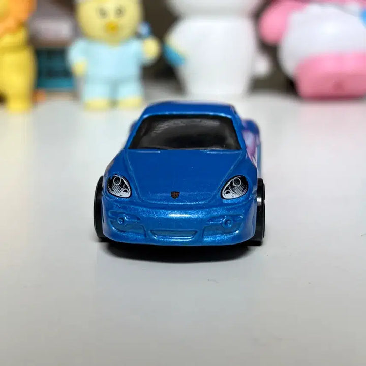 [BUNJANG] Hot Wheels Porsche Cayman Blue Diecast Car / 핫휠 포르쉐 카이맨 블루 미니카 다이캐스트