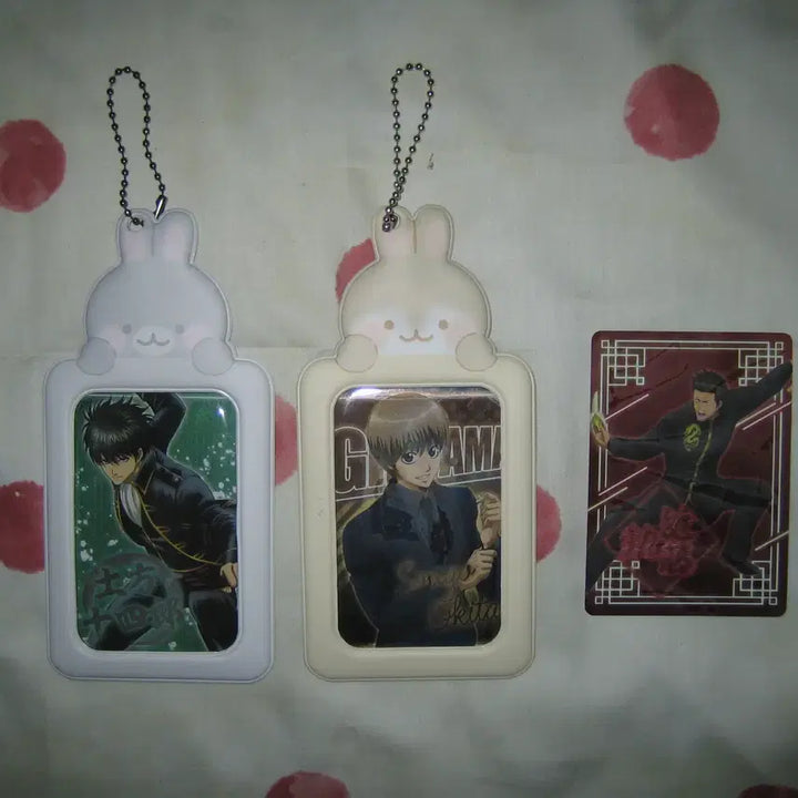 [BUNJANG] Gintama Hijikata Toshiro &amp; Okita Sougo Card &amp; Holder Set / 은혼/ 히지카타 소고 카드 및 홀더