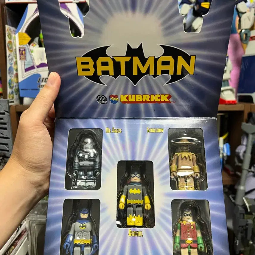 [BUNJANG] Medicom Toy Kubrick Batman 5-Piece Set (Unsealed) / 메디콤토이 큐브릭 배트맨 5피스 세트 미개봉