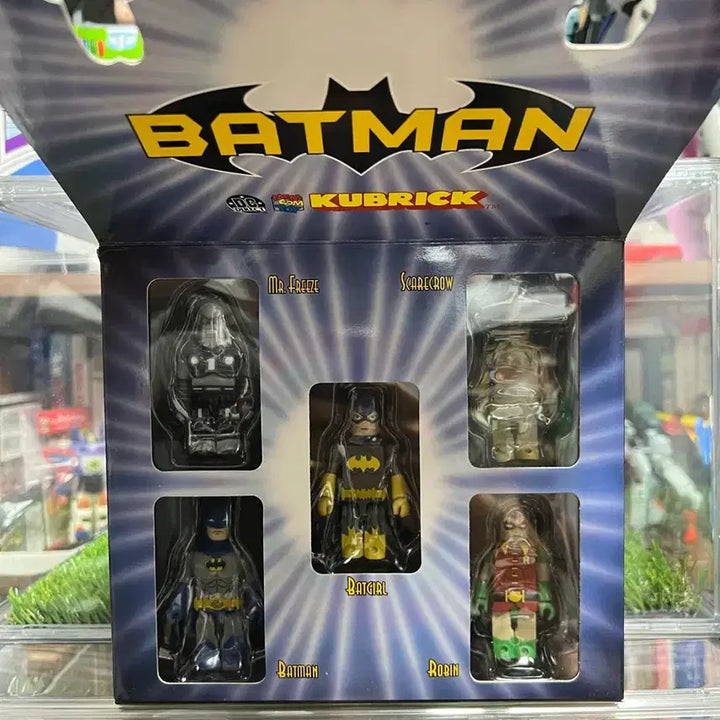 [BUNJANG] Medicom Toy Kubrick Batman 5-Piece Set (Unsealed) / 메디콤토이 큐브릭 배트맨 5피스 세트 미개봉