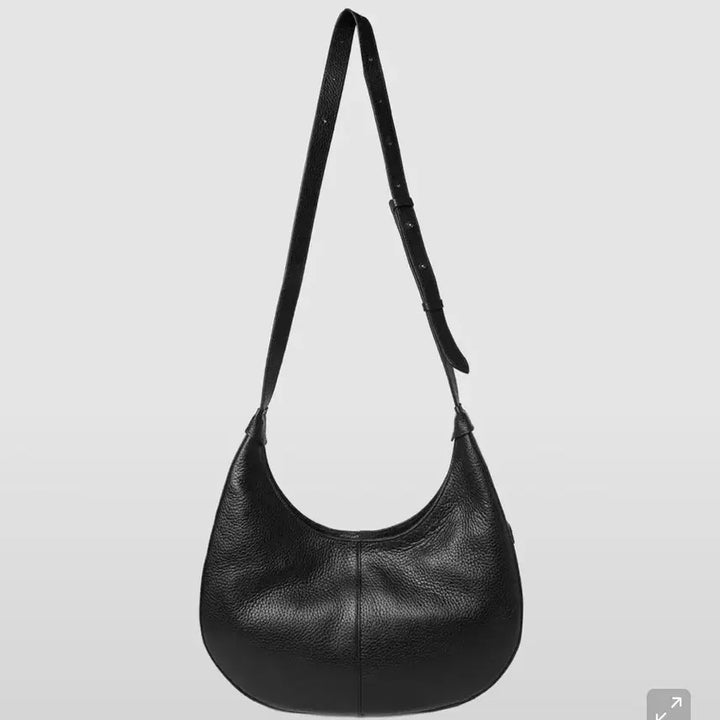 [BUNJANG] Afterpraye Crescent Mini Leather Bag / 애프터프레이 크레센트 미니 레더백