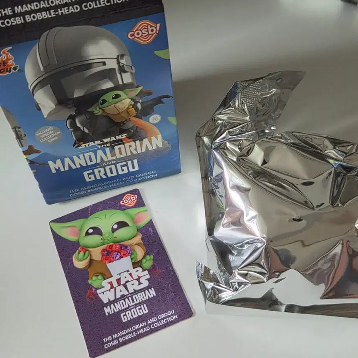 [BUNJANG] Hot Toys Star Wars The Mandalorian Grogu Snack Version Sofubi Figure / 스타워즈 만달로리안과 그로구 핫토이 소프비 피규어