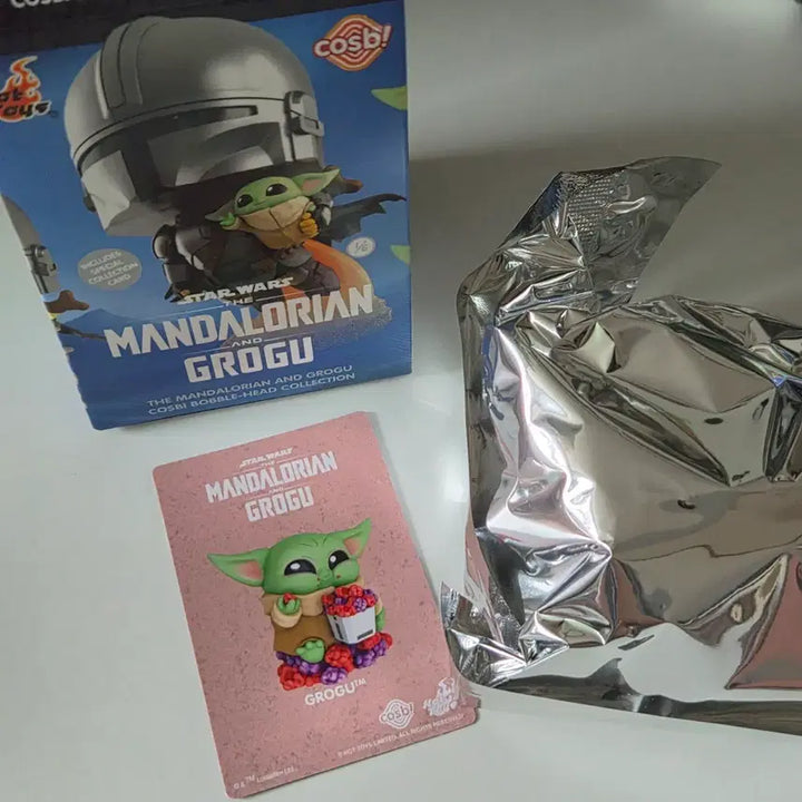 [BUNJANG] Hot Toys Star Wars The Mandalorian Grogu Snack Version Sofubi Figure / 스타워즈 만달로리안과 그로구 핫토이 소프비 피규어