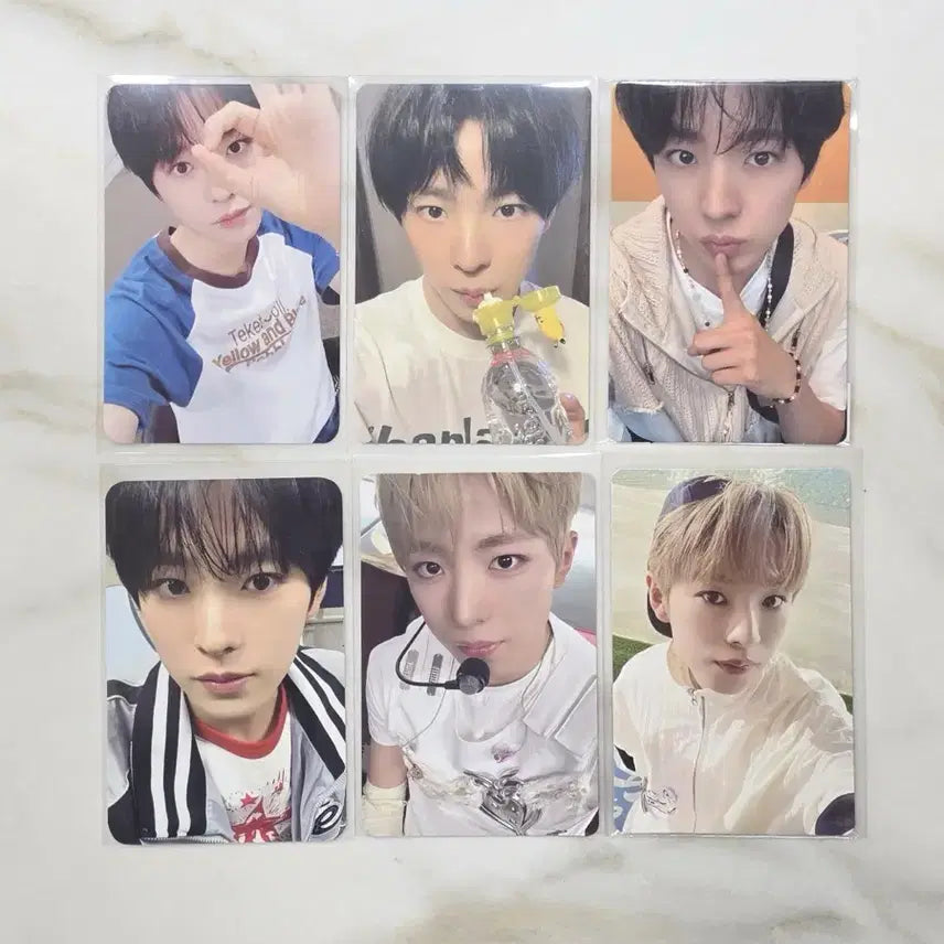 [BUNJANG] NCT WISH Yushi Pikachu Photocard Bundle Set / 엔시티위시 유우시 피카츄 포카 일괄set