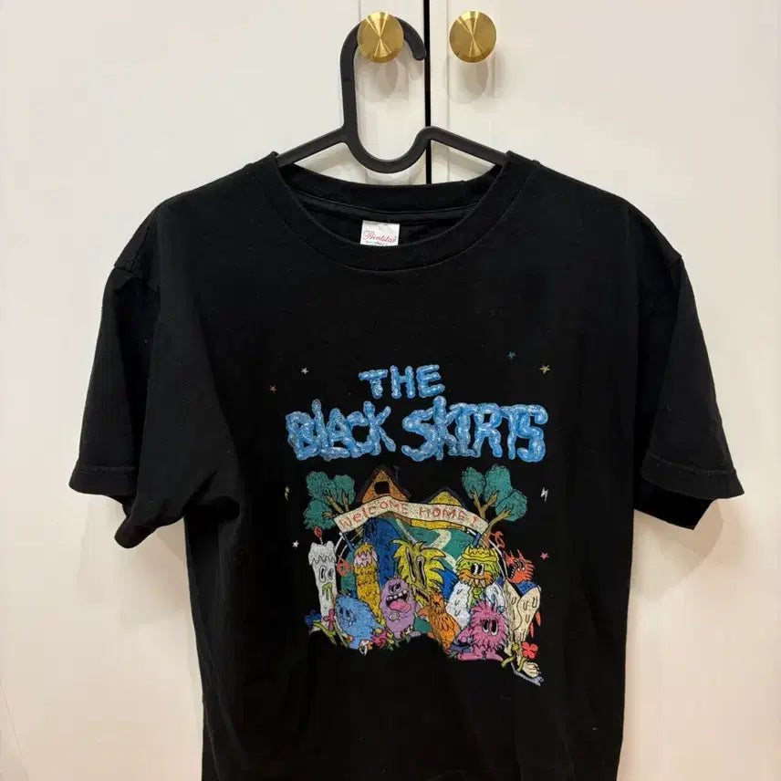 [BUNJANG] The Black Skirts Welcome Home MD T-shirt (M) / 검정치마 웰컴홈 md 티셔츠 (m)