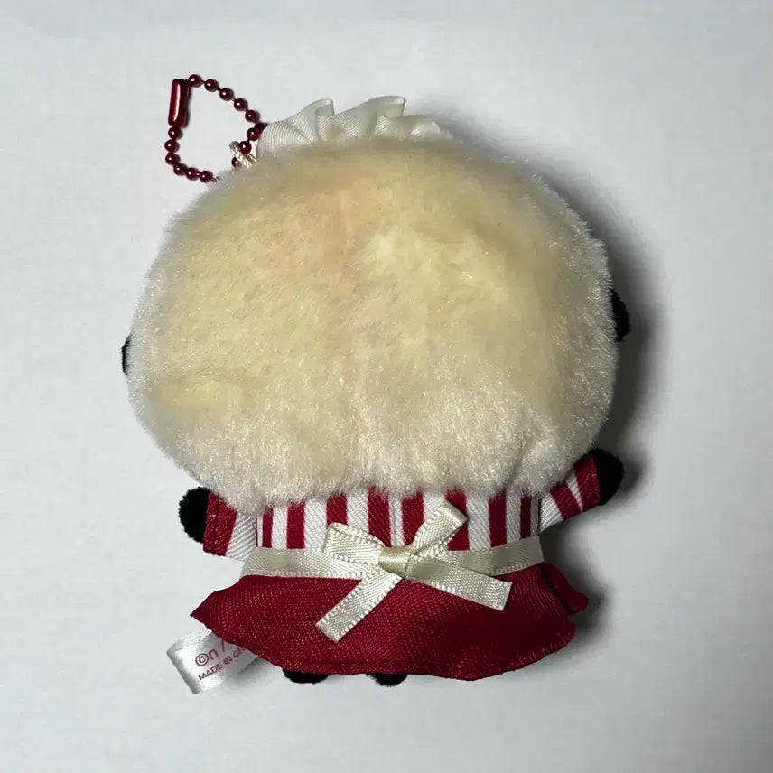 [BUNJANG] Chiikawa Racco Restaurant Mascot Keychain Plush / 치이카와 랏코 레스토랑 마스코트 키링 인형
