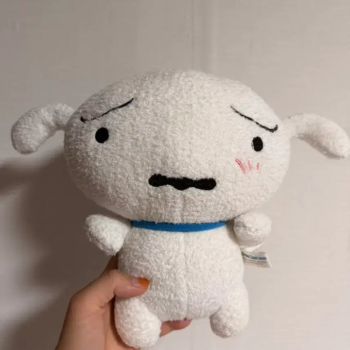 [BUNJANG] White Dog Plush Doll / 흰둥이 인형