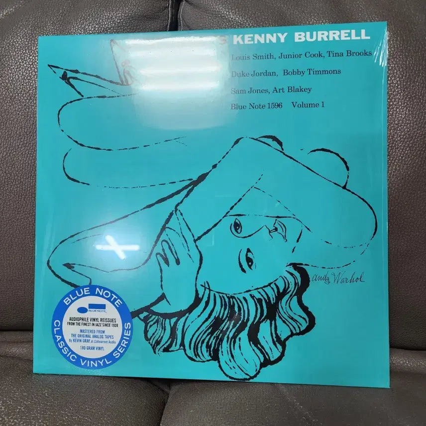 [BUNJANG] Blue Note 1596 Volume 1 LP Kenny Burrell Andy Warhol / 블루노트 케니 버렐 1596 볼륨 1 LP 앤디 워홀