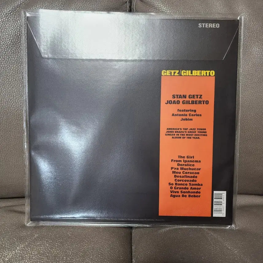 [BUNJANG] Stan Getz Astrud Gilberto Clear Tangerine LP / 스탄게츠 질베르토 LP