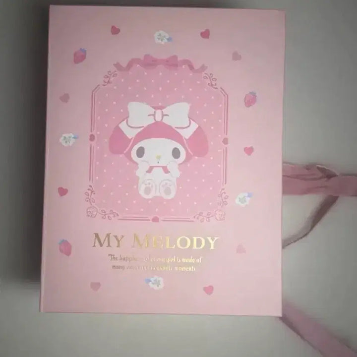 [BUNJANG] Limited Edition My Melody Charm Necklace &amp; Doll Full Box Set / 한정 마이멜로디 참목걸이, 인형 풀박스