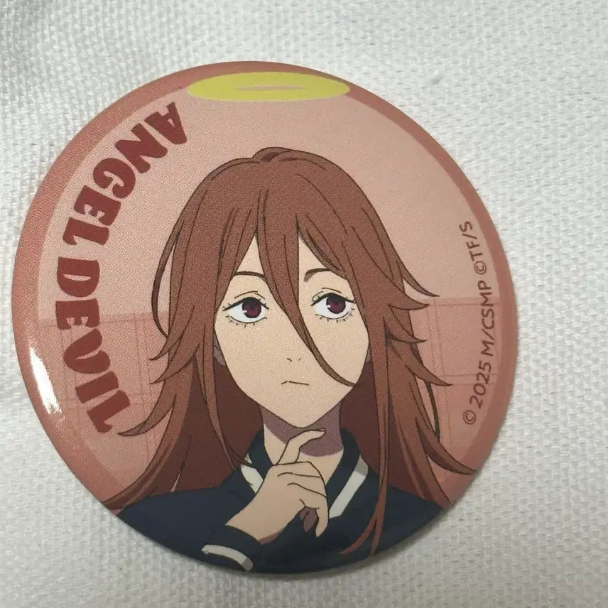 [BUNJANG] Chainsaw Man x Collaboration Cafe Random Can Badge - Angel / 체인소맨 콜라보 카페 랜덤 캔뱃지 천사