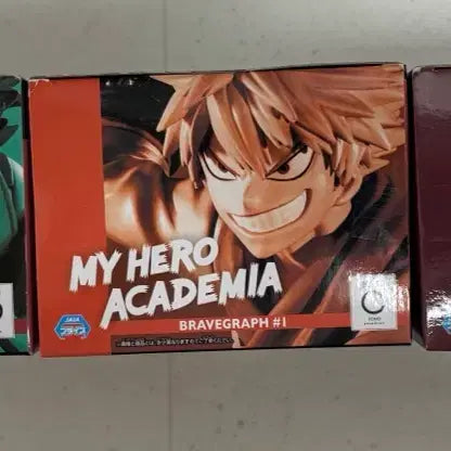 [BUNJANG] My Hero Academia BRAVEGRAPH Midoriya, Bakugo, Todoroki School Uniform Figure Bundle (Sealed) / (미개봉)나히아 BRAVEGRAPH 미도리야,바쿠고,쇼토 교복피규어 일괄