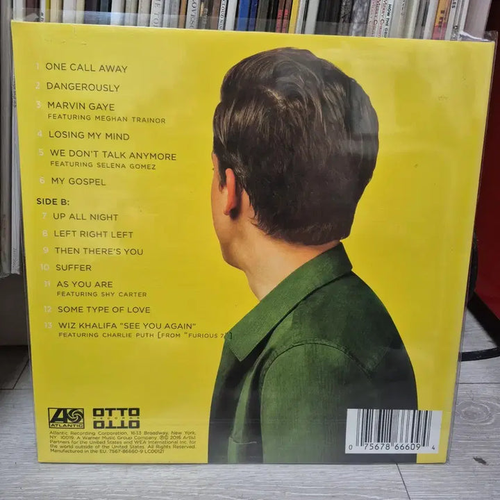 [BUNJANG] Charlie Puth Nine Track Mind LP (Sealed) / LP(미개봉)2016년 찰리 푸스 나인 트랙 마인드 앨범