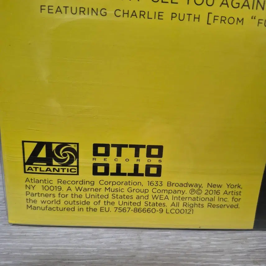 [BUNJANG] Charlie Puth Nine Track Mind LP (Sealed) / LP(미개봉)2016년 찰리 푸스 나인 트랙 마인드 앨범