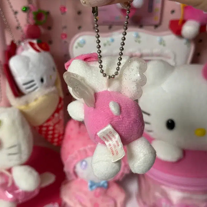[BUNJANG] Hello Kitty Angel Kitty Keychain / 헬로키티 엔젤키티 키링
