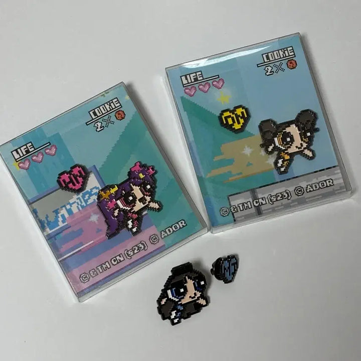 [BUNJANG] NewJeans Powerpuff Girls Pin Badges Bundle Set / 뉴진스 파워퍼프걸 핀뱃지 일괄
