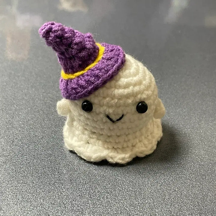 [BUNJANG] Halloween Ghost Knit Doll / 할로윈 유령 뜨개 인형