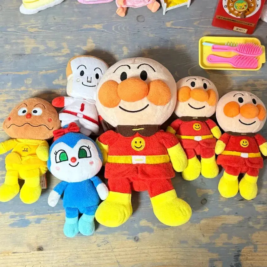 [BUNJANG] Vintage Anpanman Plush Doll / 빈티지 호빵맨