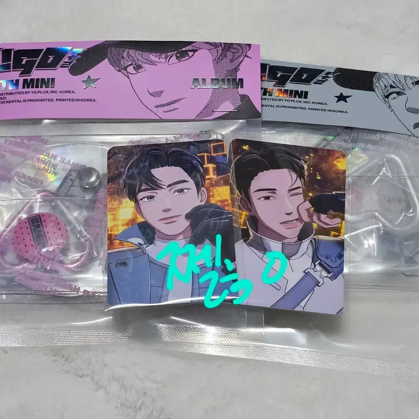 [BUNJANG] P.LAYBACK Calligo 2 Withmuu YeJun &amp; HaMin Bundle Set POB (Album Photo Card) / 플레이브 칼리고2 위드뮤 예준&amp;하민 미공포 일괄(앨포)