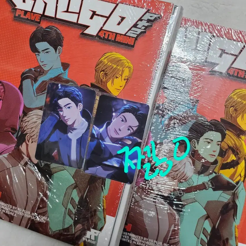[BUNJANG] PLAVE Caligo 2 KKYEJUN&amp;HAMIN POB (Album Card) / 플레이브 칼리고2 큐큐 예준&amp;하민 미공포(앨포)