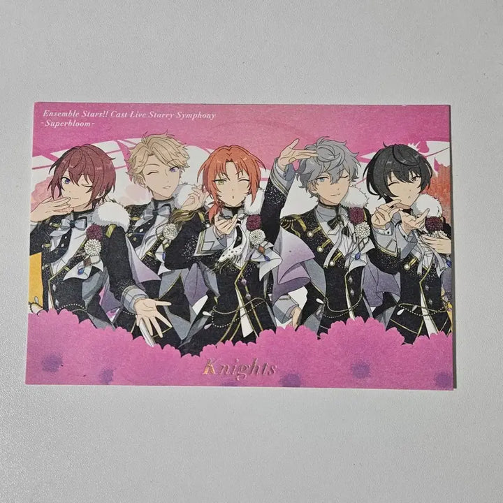[BUNJANG] Ensemble Stars! Knights Tsukasa Arashi Leo Sena Ritsu Starry Symphony Special Edition Postcard Set / 앙스타 츠카사 아라시 레오 세나 리츠 나이츠 스타포니 특전 엽서