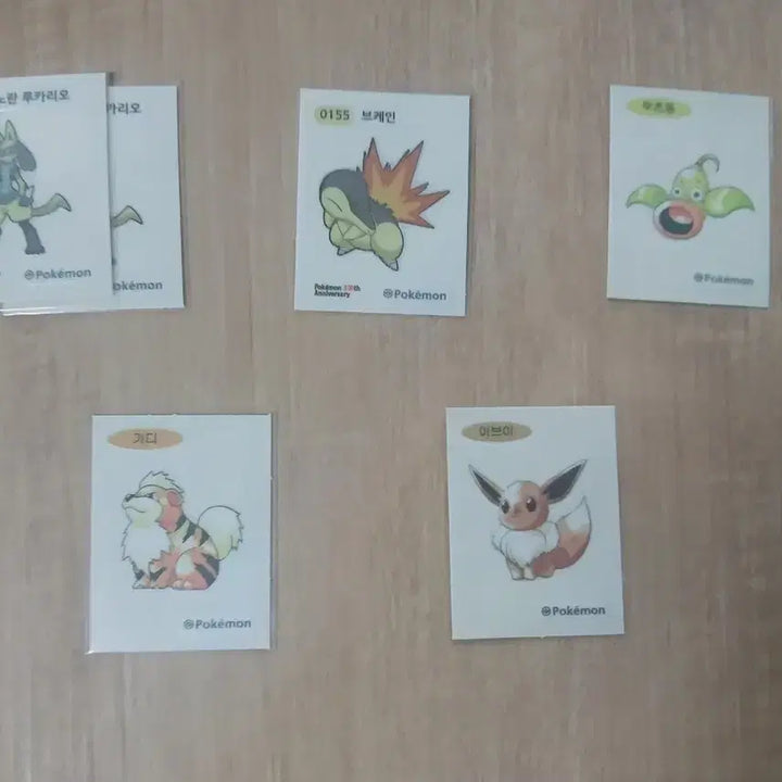 [BUNJANG] Pokemon Sticker Collection / 포켓몬 띠부실