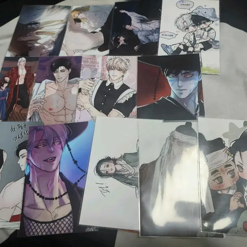 [BUNJANG] Bundle Set Illustration Photo Prints / 미혹의경계 알로샤의꽃 연의기록 외 프박사진 일괄