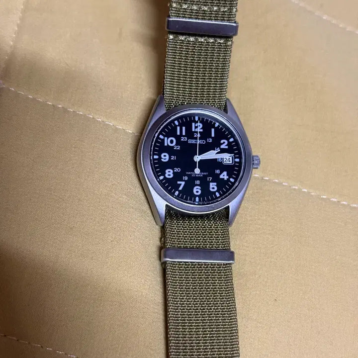 [BUNJANG] Seiko SBCA001 Khaki Field Watch / 세이코 SBCA001