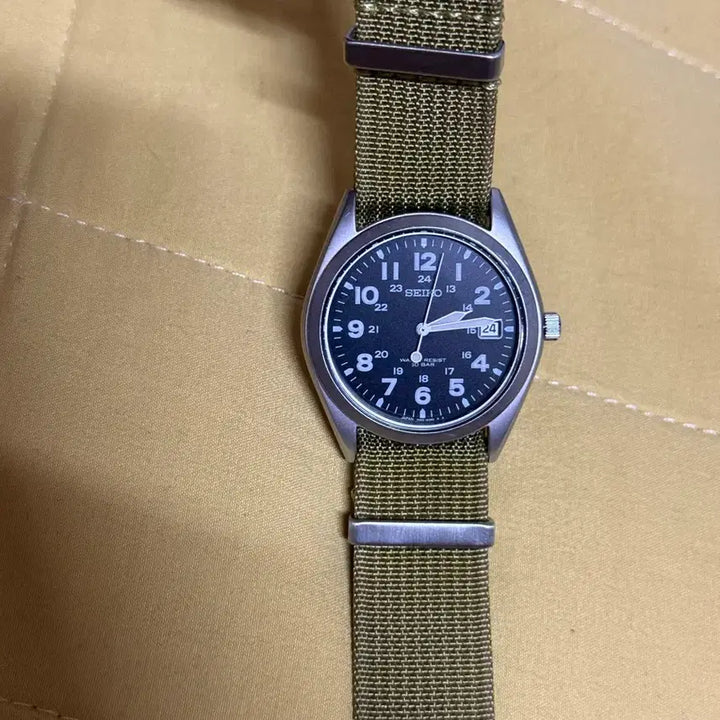 [BUNJANG] Seiko SBCA001 Khaki Field Watch / 세이코 SBCA001