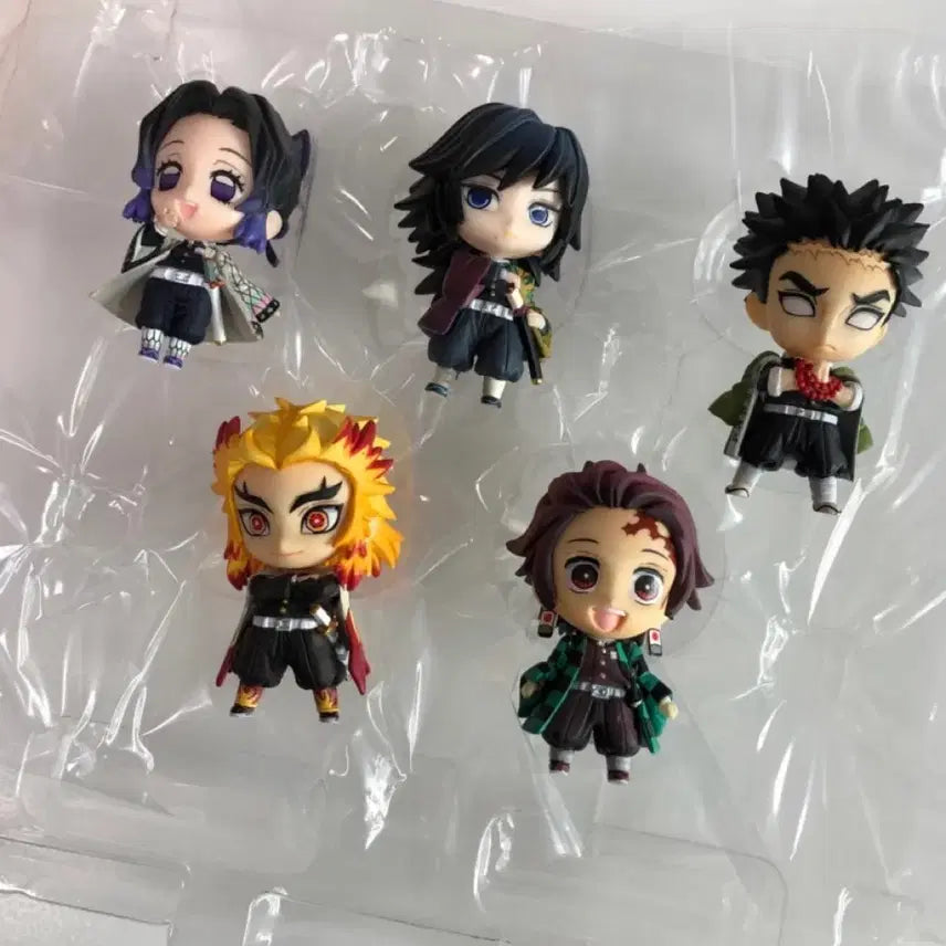 [BUNJANG] Megahouse Demon Slayer: Kimetsu no Yaiba M-Size Mascot Figure Set A &amp; B / 귀멸의 칼날 메가하우스 마스코트 A+B 피규어 세트