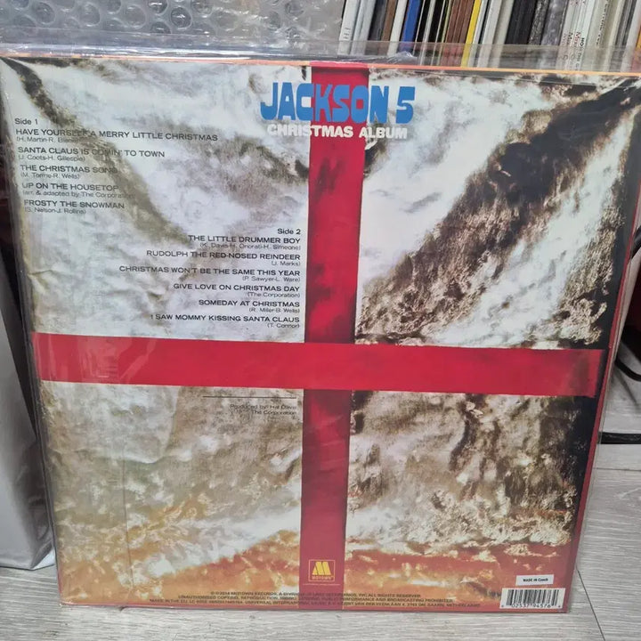 [BUNJANG] The Jackson 5 Christmas Album LP (2014 Reissue, Sealed) / LP 2014년 재발매 (미개봉) 잭슨 5 크리스마스 앨범