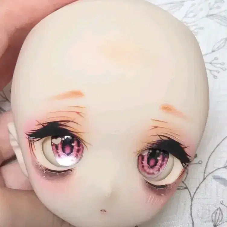 [BUNJANG] Custom Dollfie Dream Head (DDH-01) - Artist Customization - Semi-White Skin / 돌피드림 mdd 커스텀 헤드 구관 구체관절인형 ddh-01 일옥 딜러제