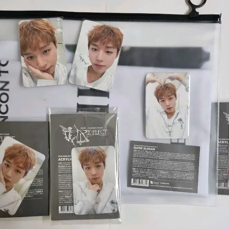[BUNJANG] Park Ji Hoon Fancon MD Bundle Set with Photocards / 박지훈 팬콘MD 슬로건 등 4종 일괄(포카O)+ 특전포카