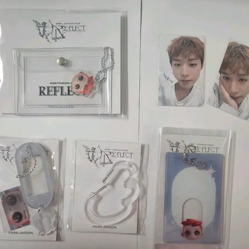 [BUNJANG] Park Ji Hoon Fancon MD Bundle Set with Photocards / 박지훈 팬콘MD(포카포함) 4종 일괄 + 특전포카
