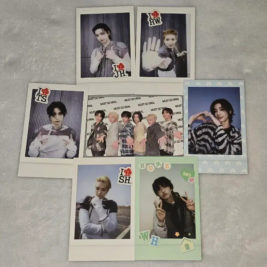[BUNJANG] BoyNextDoor Popup Group Admission Photocard Bundle Set / 보넥도 팝업 단체 입장 포카과 랜덤 포카 일괄
