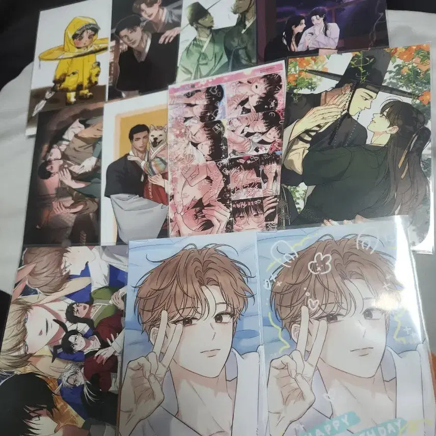 [BUNJANG] Yaseong Book Illustration &amp; 10 Print-Box Photos Bundle / 야화첩  플래시라이트 알파트라우마 외 프박사진 11장 일괄