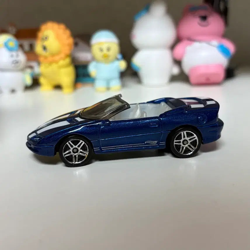 [BUNJANG] Hot Wheels 1995 Camaro Convertible Blue Diecast Miniature Car / 핫휠 1995 카마로 컨버터블 블루 미니카 다이캐스트