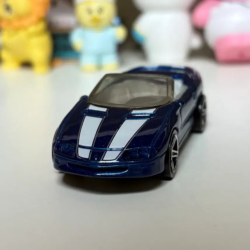 [BUNJANG] Hot Wheels 1995 Camaro Convertible Blue Diecast Miniature Car / 핫휠 1995 카마로 컨버터블 블루 미니카 다이캐스트