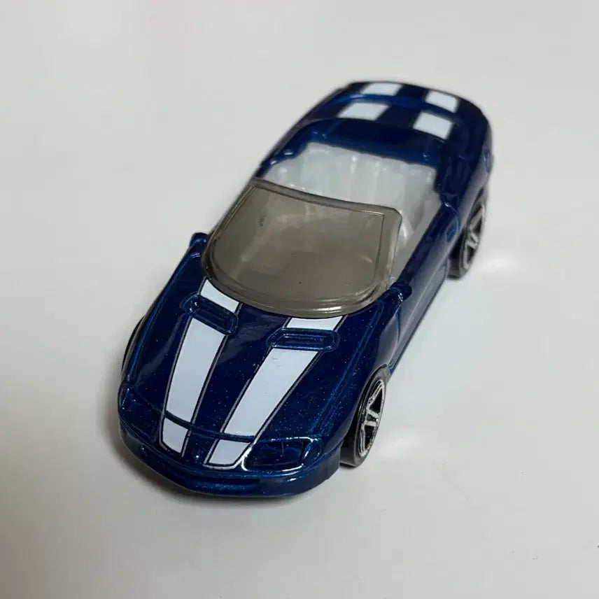 [BUNJANG] Hot Wheels 1995 Camaro Convertible Blue Diecast Miniature Car / 핫휠 1995 카마로 컨버터블 블루 미니카 다이캐스트