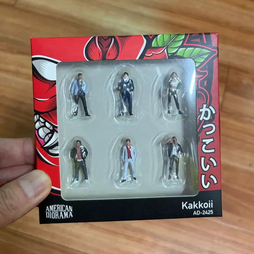 [BUNJANG] American Diorama KAKKOII Figure Set 1:64 Scale / 1:64 아메리칸 디오라마 KAKKOII 피규어 세트