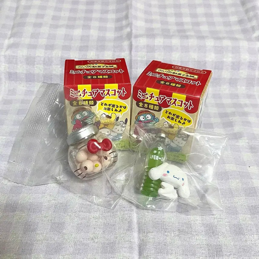 [BUNJANG] Sanrio Makgwaja Main Branch Miniature Mascot Bundle Set (Sealed) / 미개봉) 산리오 막과자 본점 미니어쳐 마스코트 일괄