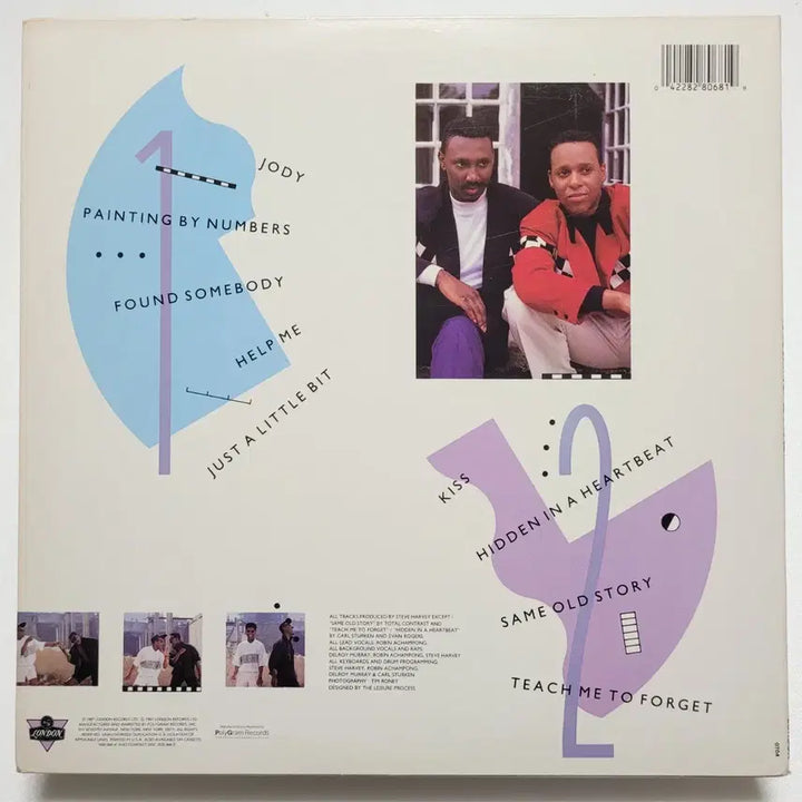 [BUNJANG] Total Contrast Beat to Beat 1987 LP / (미국/LP) 토탈 콘트라스트 Total Contrast - Beat t