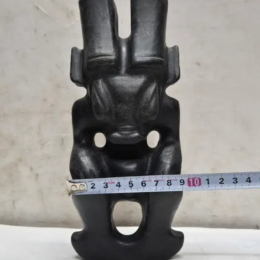 [BUNJANG] Magnet-Adhering Hongshan Culture Black Jade (Totem/Ritual Culture) / 자석이 붙는 홍산문화 흑피옥 (토템/제사문화) (by-254)